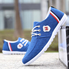 Cloth Shoes Men'S Summer Breathable Deodorant Peas Shoes Canvas Shoes Men'S Lazy Shoes