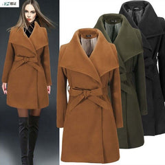 Woolen coat jacket