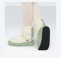 Dance Snow Boots Fleece-lined Dancing Female Ballet Soft Bottom Training Shoes