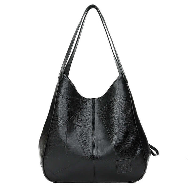 Soft leather shoulder bag