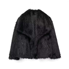 Women's Toka Fox Fur Jacket Women's Autumn And Winter Furry Fur Clothing Coat Imitation