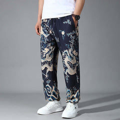 Plus-sized Oversized Pants Summer Men's Thin