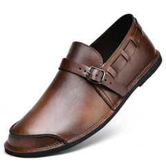 Men's Daily Soft Sole Leather Casual Shoes