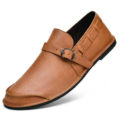 Men's Daily Soft Sole Leather Casual Shoes