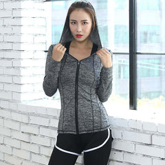 Yoga running jacket cardigan