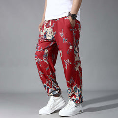 Plus-sized Oversized Pants Summer Men's Thin