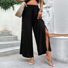 Fashion High Waist Wide Leg Pants For Women