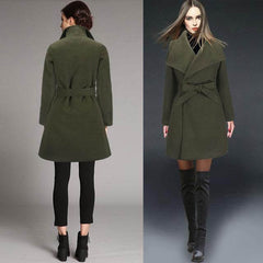 Woolen coat jacket