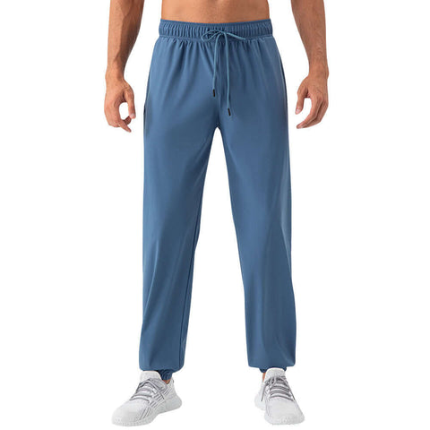 American Men's Nylon Cool Feeling Loose Track Pants Quick-drying