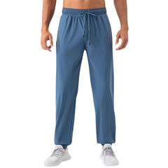 American Men's Nylon Cool Feeling Loose Track Pants Quick-drying