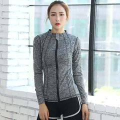 Yoga running jacket cardigan