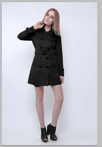 American Slim Fit Elegant Trench Coat