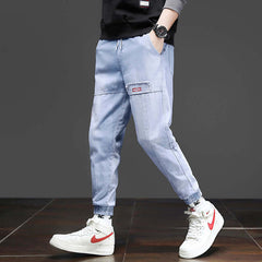 Skinny Smart Guy All-match Ankle Banded Slacks