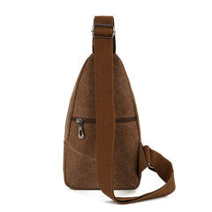 American Wear-resistant Large Capacity Crossbody Chest Bag