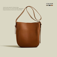 American One Shoulder Cross Body Bucket Bag Women