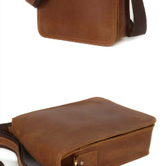 Versatile Leisure Bag Men's Leather Bag