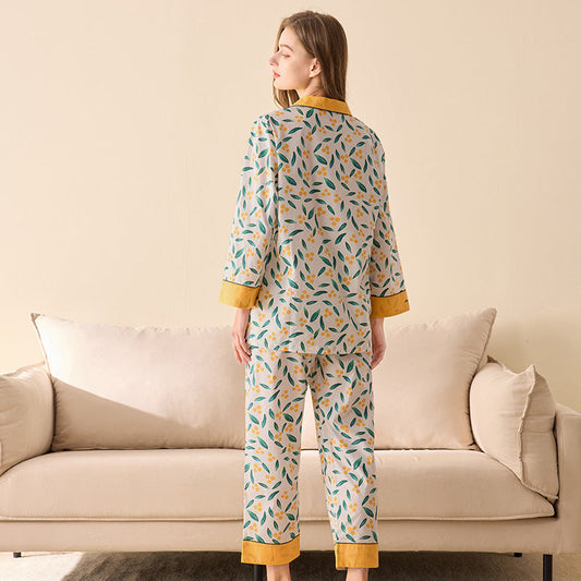 Women's Lavender Flavor Homewear Pajamas Suit