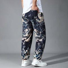 Plus-sized Oversized Pants Summer Men's Thin