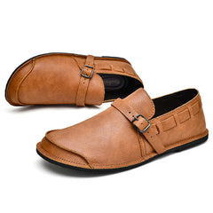 Men's Daily Soft Sole Leather Casual Shoes