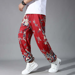 Plus-sized Oversized Pants Summer Men's Thin