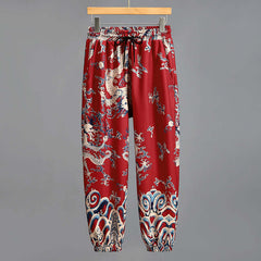 Plus-sized Oversized Pants Summer Men's Thin