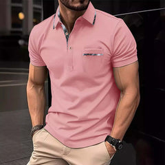 European And American Lapel T-shirt Polo Shirt