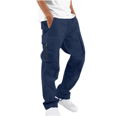 Men's Multi-pocket Twill Overalls