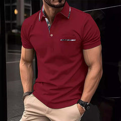 European And American Lapel T-shirt Polo Shirt